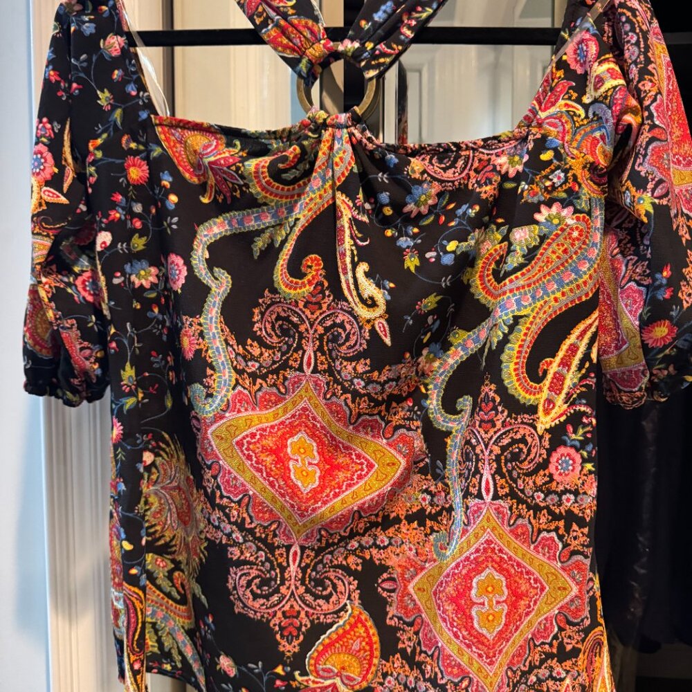 Entro Halter with sleeves top